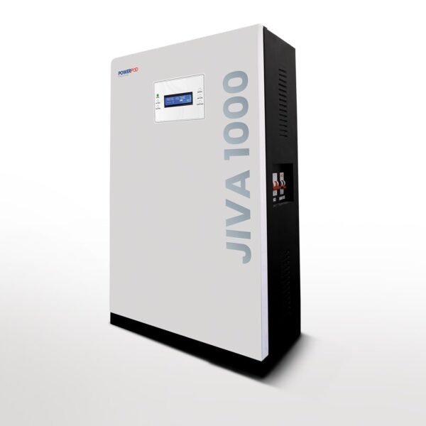 PowerPod JIVA 1000 | Inverter with Battery for Home, Office & Shops